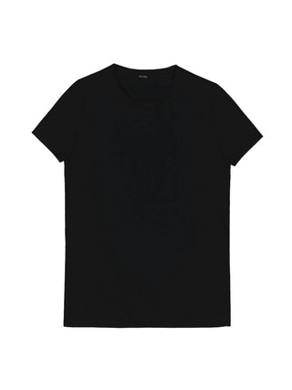 Supreme Cotton Tee-Shirt | Crew Neck | Black