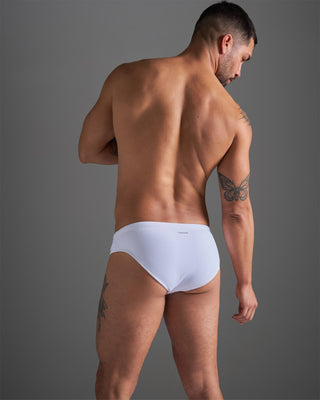 Swim Brief | White