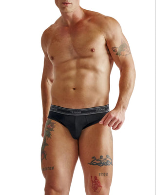 Cotton Classic Brief | Black - MENAGERIE Intimates MENS Lingerie