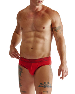 Cotton Classic Brief | Crimson - MENAGERIE Intimates MENS Lingerie