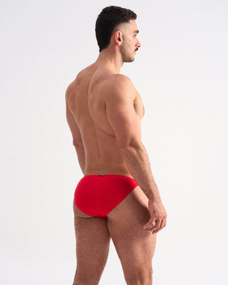 Flirt Cotton Micro Brief | Crimson - MENAGERIE Intimates MENS Lingerie