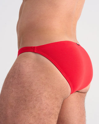 Flirt Cotton Micro Brief | Crimson - MENAGERIE Intimates MENS Lingerie