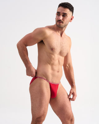 Glide Micro Brief | Vermillion - MENAGERIE Intimates MENS Lingerie