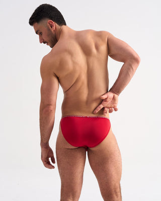 Glide Micro Brief | Vermillion - MENAGERIE Intimates MENS Lingerie