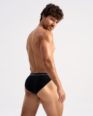 Icon Sports Brief | Black - MENAGERIE Intimates MENS Lingerie