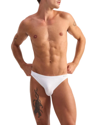 Bamboo Bikini Brief | White - MENAGERIE Intimates MENS Lingerie