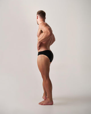 Statement Swim Brief | Black - MENAGERIE Intimates MENS Lingerie