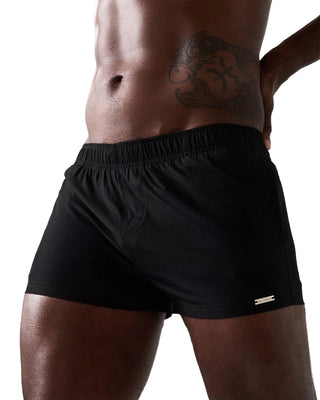 Statement Swim Short | Black - MENAGERIE Intimates MENS Lingerie