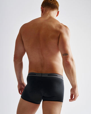 Cotton Classic Trunk | Black - MENAGERIE Intimates MENS Lingerie