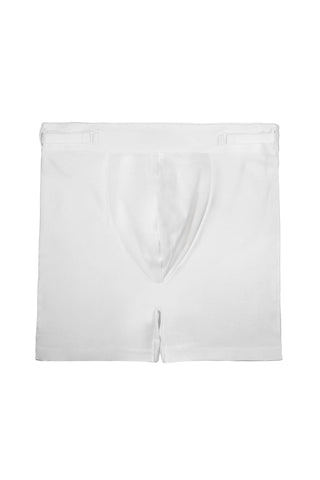 White mens trunk on a white background