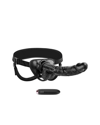Vibrating Dildo | Strap-On + Harness Set