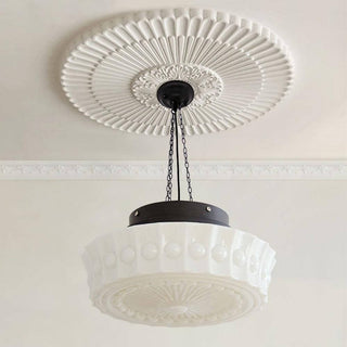 Vintage Round Pendant Light