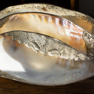 Mother-of-Pearl Shell Jewelry Tray