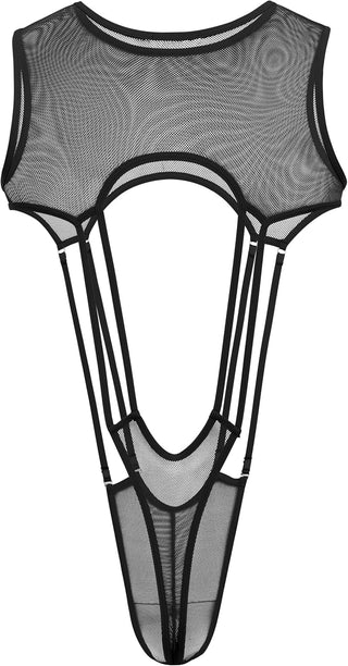 Fishnet Thong Bodysuit