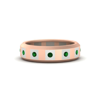 Bezel Round Mens Wedding Ring - MENAGERIE Intimates MENS Lingerie