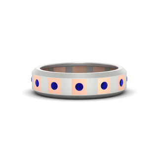 Bezel Round Mens Wedding Ring - MENAGERIE Intimates MENS Lingerie