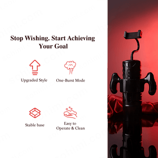 BLACK KNIGHT Automatic Masturbator | Dual Motor Thrust & Rotate - MENAGERIE Intimates MENS Lingerie
