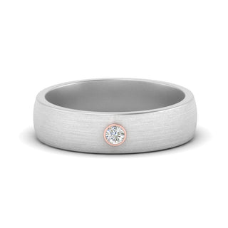 Brushed Solitaire | Promise Band