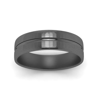 Brushed Mens Wedding Band - MENAGERIE Intimates MENS Lingerie