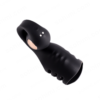 CASE|Multi Stimulation Snail-Shaped Penis Sleeve Ring with 10 Vibrating