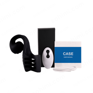 CASE|Multi Stimulation Snail-Shaped Penis Sleeve Ring with 10 Vibrating