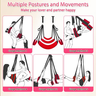 AxionCore Adjustable Door Sex Swing for Couples