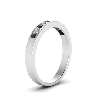 Channel 9 Stone | Wedding Band