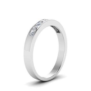 Channel 9 Stone | Wedding Band
