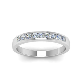 Channel 9 Stone | Wedding Band