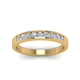 Channel 9 Stone | Wedding Band
