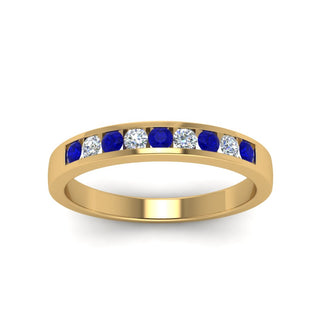 Channel 9 Stone | Wedding Band