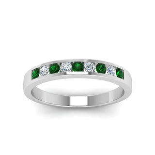 Channel 9 Stone | Wedding Band