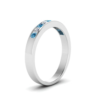 Channel 9 Stone | Wedding Band