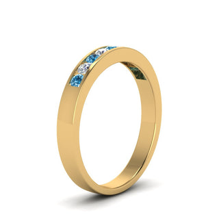 Channel 9 Stone | Wedding Band
