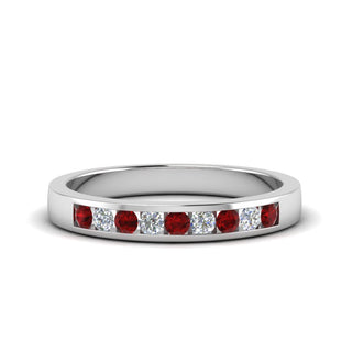 Channel 9 Stone | Wedding Band