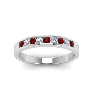 Channel 9 Stone | Wedding Band