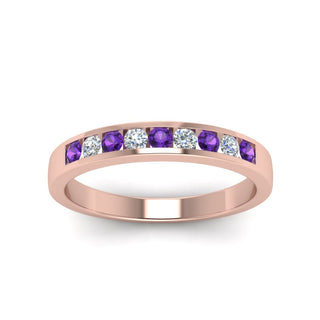 Channel 9 Stone | Wedding Band