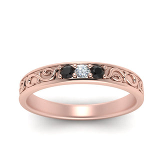 Classic Mens 3 Stone Wedding Band - MENAGERIE Intimates MENS Lingerie