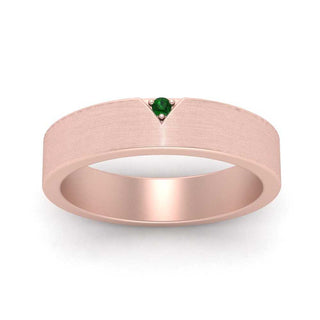 Classic V Shaped Solitaire Stone Mens Band - MENAGERIE Intimates MENS Lingerie