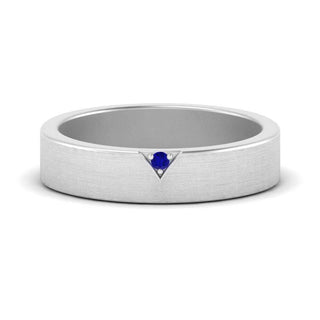 Classic V Shaped Solitaire Stone Mens Band - MENAGERIE Intimates MENS Lingerie