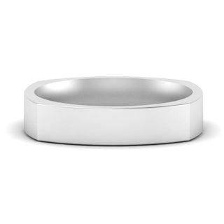Square Wedding Band | 4 mm - MENAGERIE Intimates MENS Lingerie