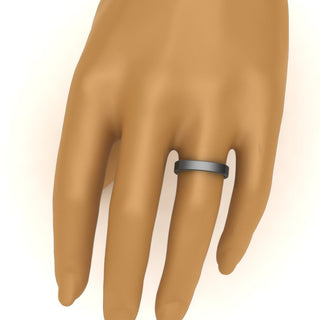 Square Wedding Band | 4 mm - MENAGERIE Intimates MENS Lingerie
