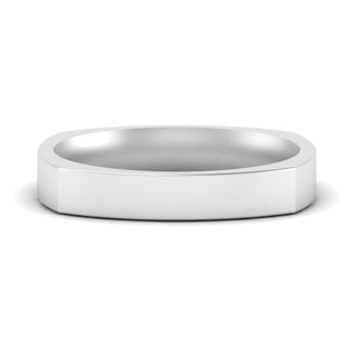 Square Wedding Band | 4 mm - MENAGERIE Intimates MENS Lingerie