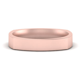 Square Wedding Band | 4 mm - MENAGERIE Intimates MENS Lingerie