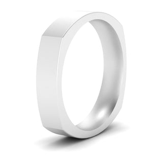 Square Wedding Band | 4 mm - MENAGERIE Intimates MENS Lingerie