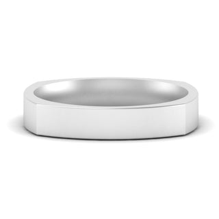 Square Wedding Band | 4 mm - MENAGERIE Intimates MENS Lingerie