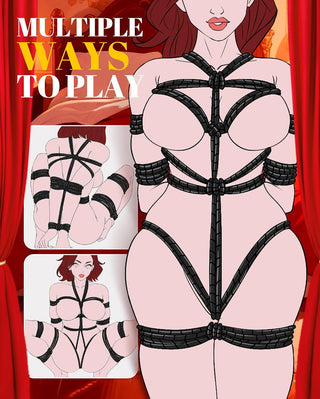 Cotton Shibari Bondage Rope | BLACK | 3 Pack