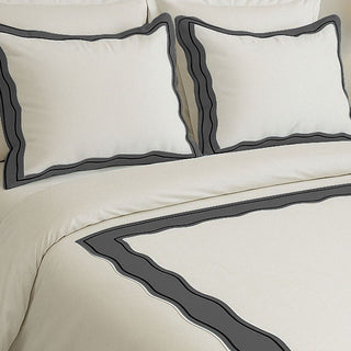 Sagrisa Applique Embroidery Cotton Duvet Cover Set