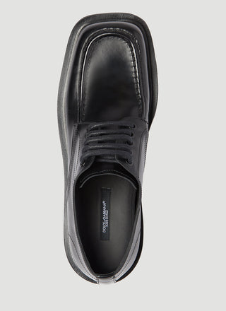 Brushed Leather Derby