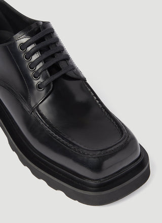 Brushed Leather Derby